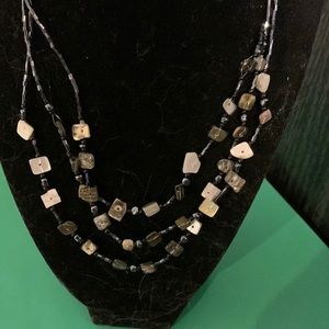 Gorgeous sparkle on this necklace 17 1/2”